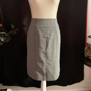 Worthington Houndstooth Pencil Skirt 8